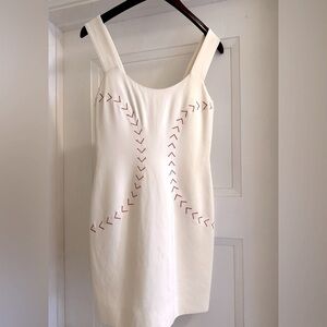 Vintage 1990 iconic Nicole Miller baseball dress.